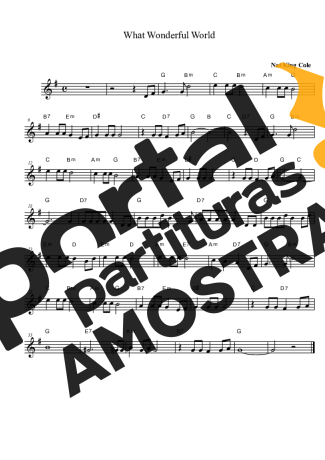 Louis Armstrong  partitura para Clarinete (Bb)