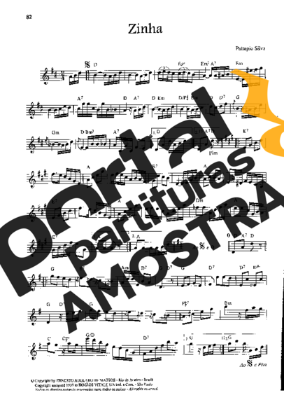 Patápio Silva  partitura para Violino