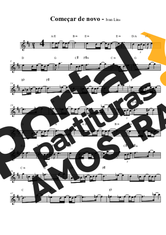 Simone  partitura para Clarinete (Bb)