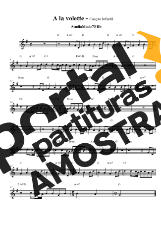 Songs for Children (Temas Infantis)  partitura para Clarinete (Bb)