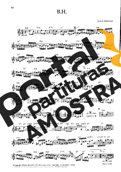 Sylvio Mazzuca  partitura para Flauta Transversal