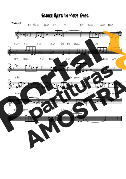 The Platters  partitura para Saxofone Tenor Soprano (Bb)
