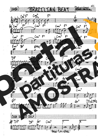 The Real Book of Jazz Brazilian Beat partitura para Clarinete (Bb)