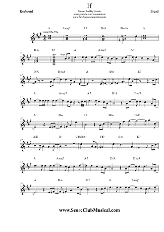 4549 Partitions - If - Clavier