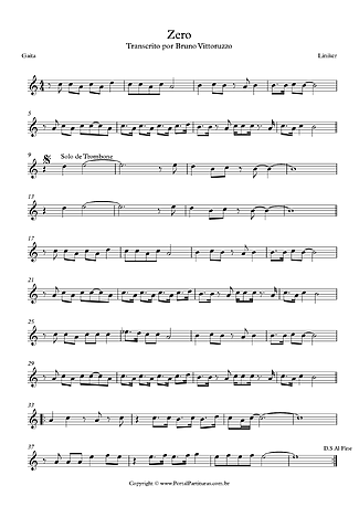 22955 악보 - Zero - 하모니카
