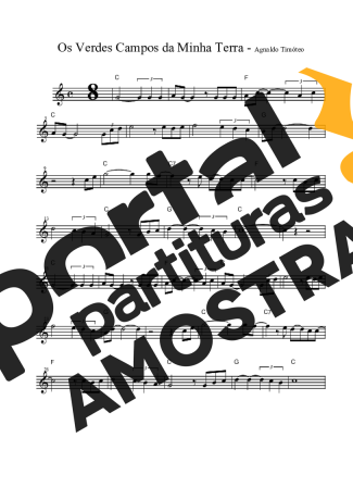 Agnaldo Timóteo  partitura para Clarinete (Bb)