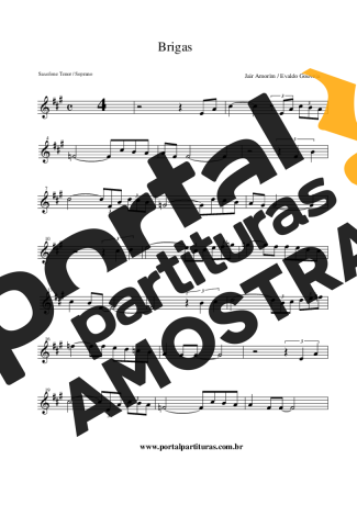 Altemar Dutra  partitura para Clarinete (Bb)