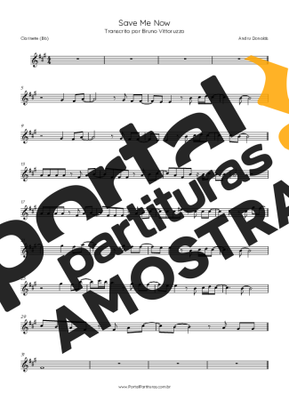 Andru Donalds  partitura para Clarinete (Bb)