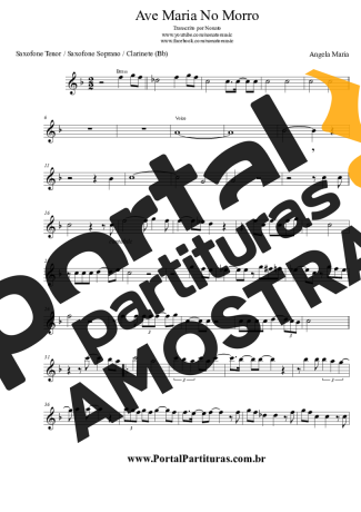 Angela Maria  partitura para Clarinete (Bb)
