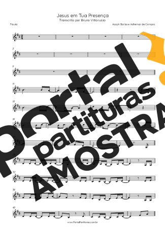 Asaph Borba e Adhemar de Campos  partitura para Flauta Transversal