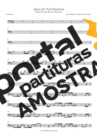 Asaph Borba e Adhemar de Campos  partitura para Violoncelo