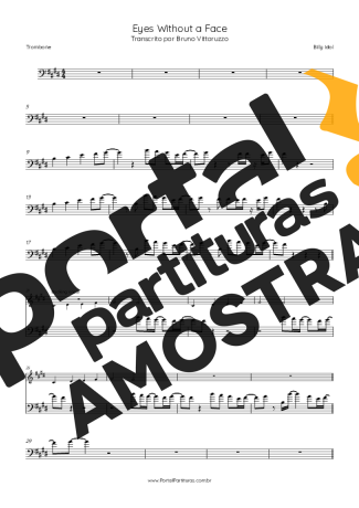 Billy Idol  partitura para Trombone