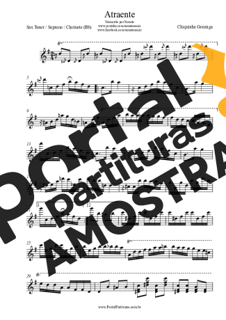Chiquinha Gonzaga  partitura para Clarinete (Bb)