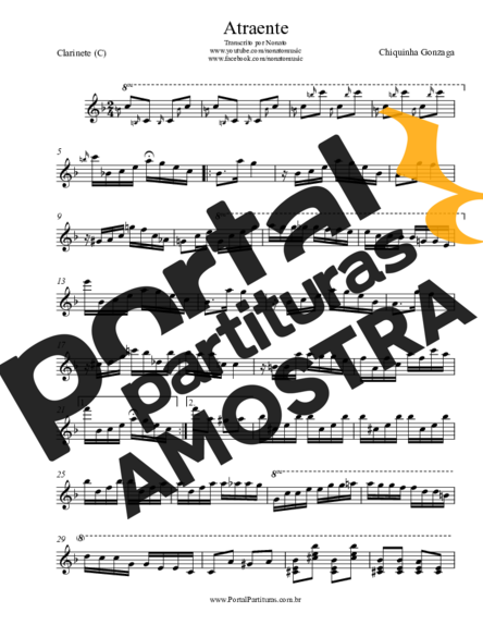 Chiquinha Gonzaga  partitura para Clarinete (C)