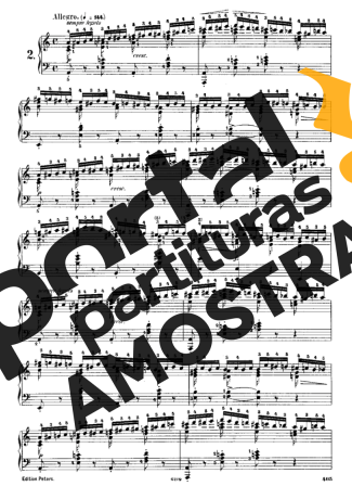 Chopin  partitura para Piano