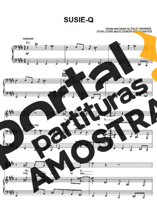 Creedence Clearwater Revival  partitura para Piano