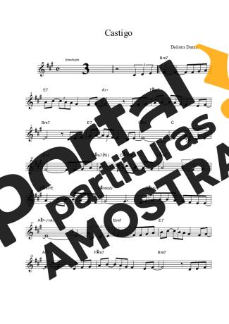 Dolores Duran  partitura para Clarinete (Bb)