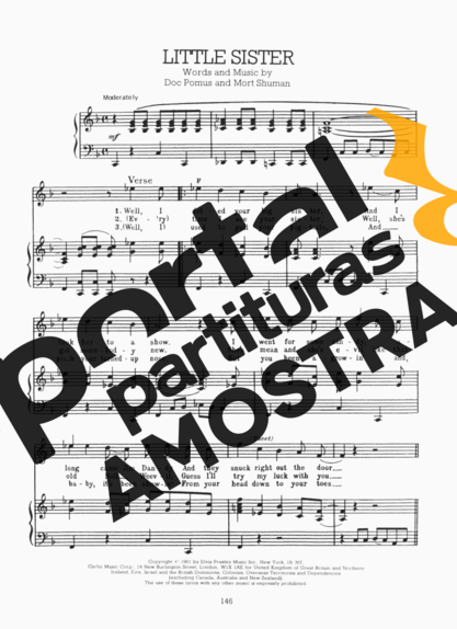 Elvis Presley  partitura para Piano