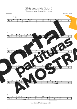 Harpa Cristã  partitura para Trombone