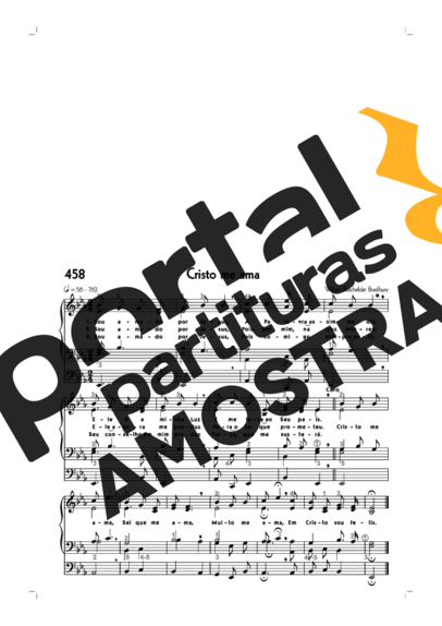 Partitura Deus Me Ama