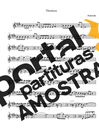 Ivan Lins  partitura para Clarinete (Bb)