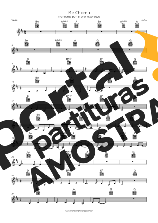 Lobão  partitura para Violão