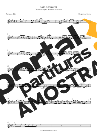 Alfa E mega Asaph Borba Partitura para Trompete