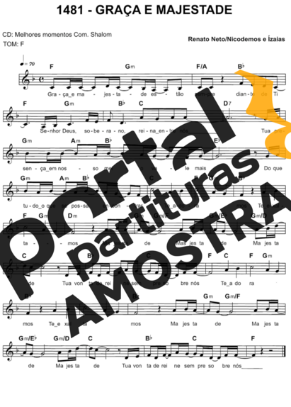 Podes Reinar - Louvor Partitura Teclado 