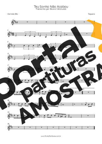 Taiguara  partitura para Clarinete (Bb)