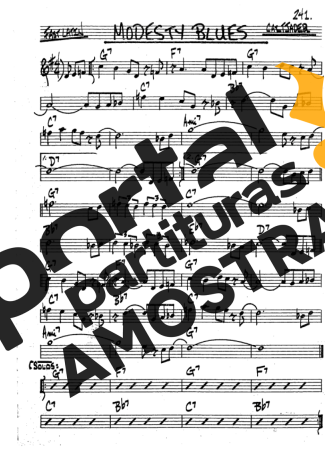 The Real Book of Jazz  partitura para Clarinete (Bb)