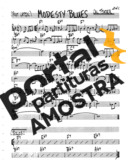 The Real Book of Jazz  partitura para Clarinete (C)