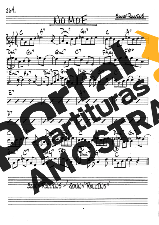 The Real Book of Jazz  partitura para Clarinete (Bb)