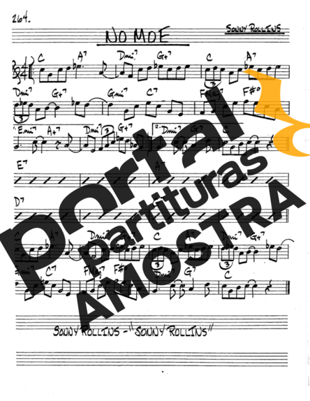 The Real Book of Jazz  partitura para Saxofone Tenor Soprano (Bb)