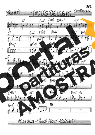 The Real Book of Jazz  partitura para Clarinete (Bb)