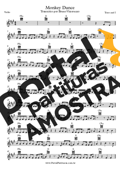 Tones and I  partitura para Violão